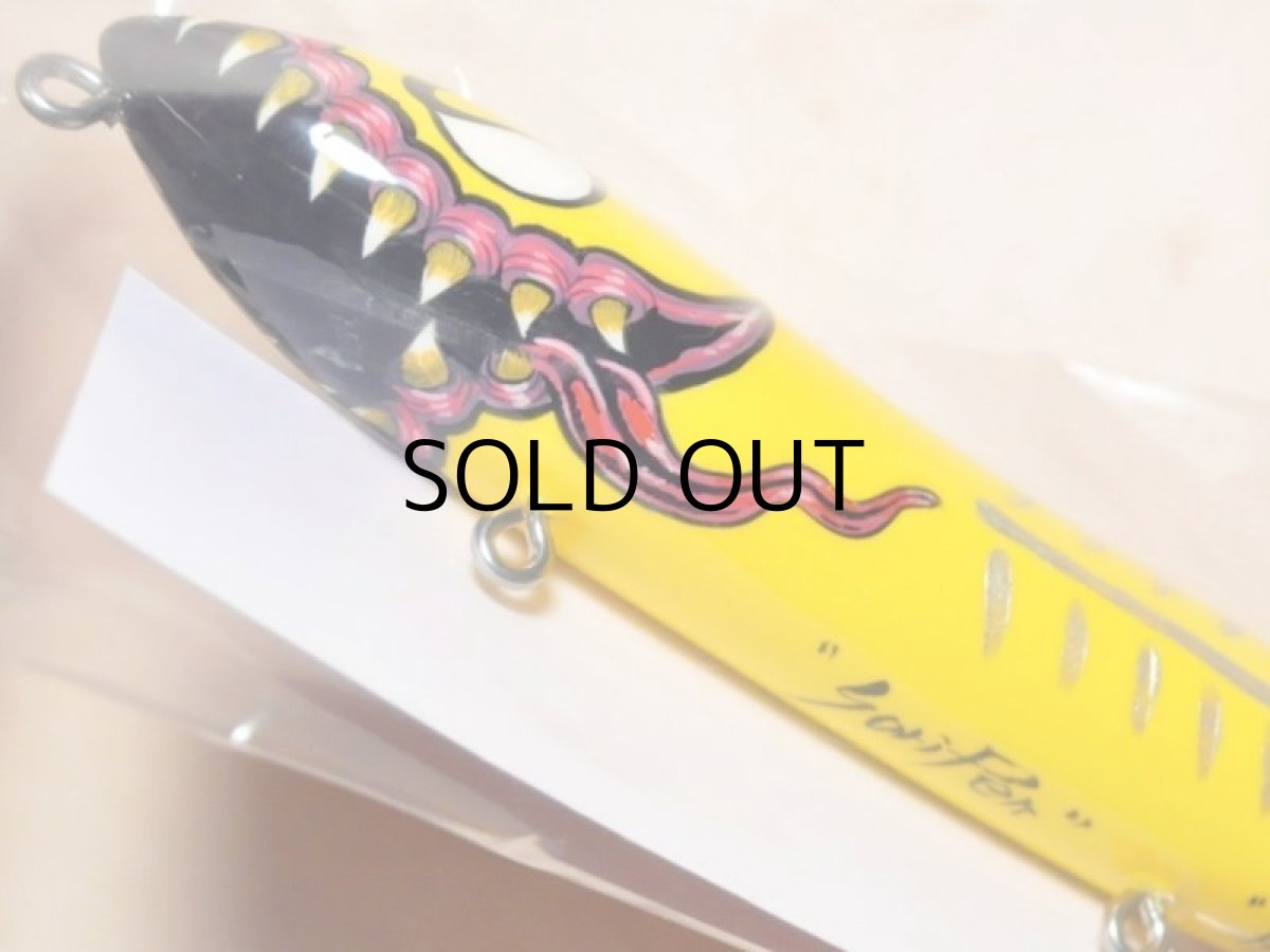 画像3: ハウリンウルフ ソリペン：釣り助オリジナル XRY 濃いめイエロー 白目■ネコポス対象外■ (3)