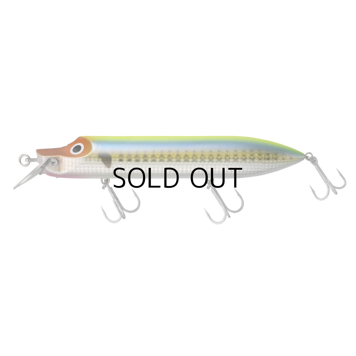 画像1: アブガルシア Abu Garcia Hi-Lo ハイロー200F：YBRBK イエローバックリアルコノシロ■ネコポス対象外■ (1)
