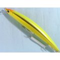 ジップベイツ ザブラ ミノー135Fブーン：713 ゴールドチャート■ネコポス対象外■