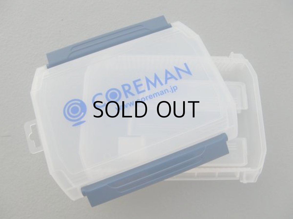画像2: コアマン ダブルオープンルアーケース：＃001 クリア■ネコポス対象外■ (2)