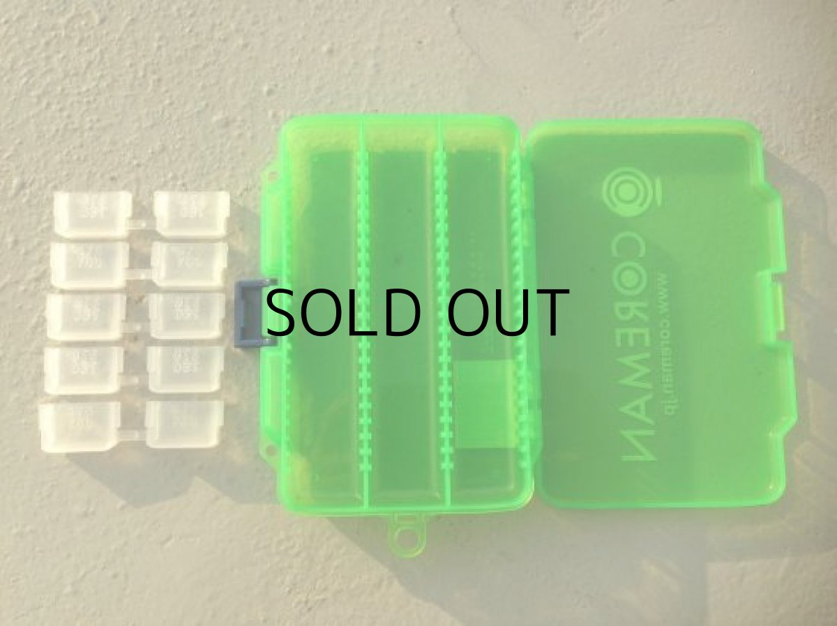 画像3: コアマン コンパクトルアーケース:#003 グリーン【ネコポス配送可】 (3)