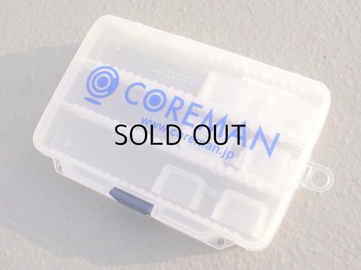 画像2: コアマン コンパクトルアーケース：＃001 クリア【ネコポス配送可】 (2)