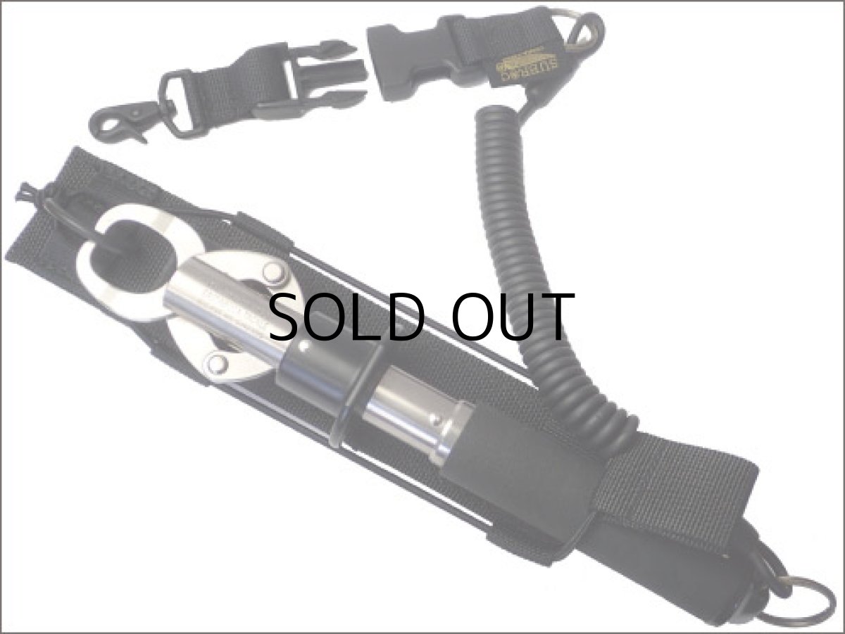 画像2: SUBROC スパイラルリーシュコード ロング:ブラック■ネコポス対象外■ (2)