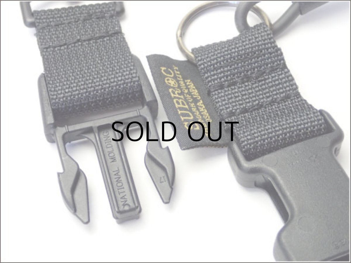 画像3: SUBROC スパイラルリーシュコード ショート：ブラック【ネコポス配送可】 (3)