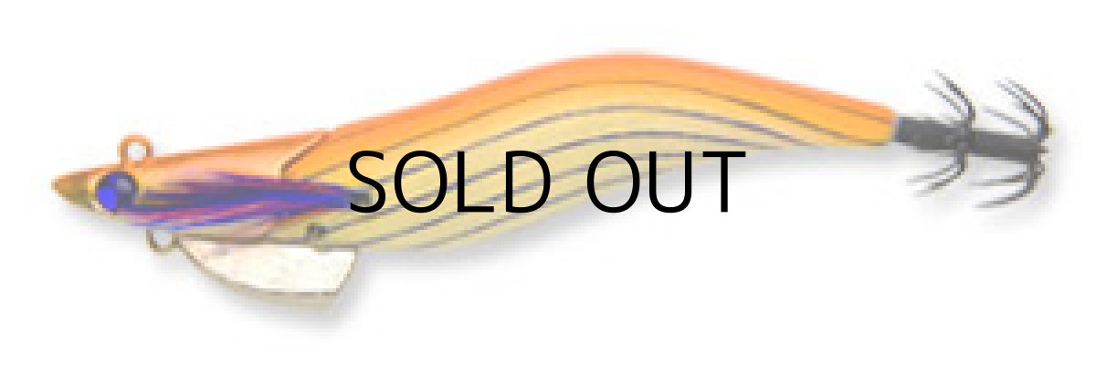 画像4: マルキュー エギリーダートマックス3.5号TR30g-BK：＃12797 TR01 オレンジボーダーゴールド【ネコポス配送可】 (4)