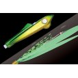 画像1: ジャッカル ビンビンロケット30g：ラメグリキン/蛍光グリーン【ネコポス配送可】 (1)