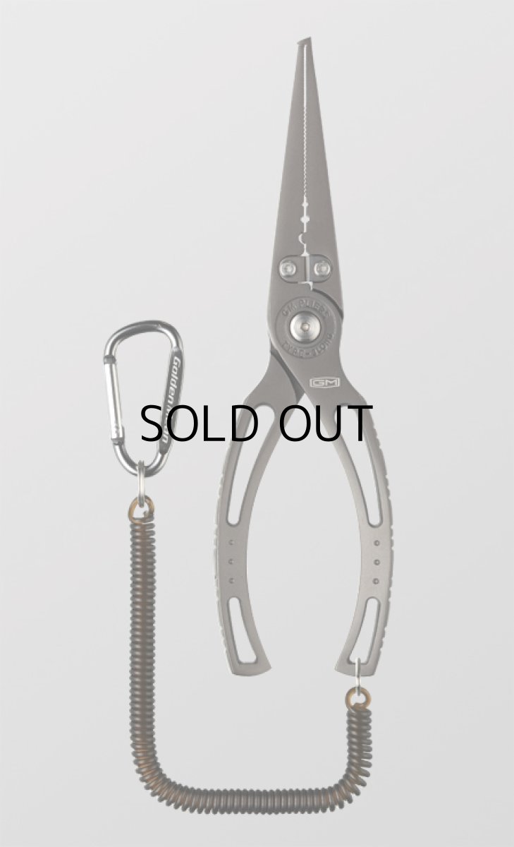 画像2: ゴールデンミーン GMプライヤー タイプ3 ロングノーズ：ガンメタ■ネコポス対象外■ (2)