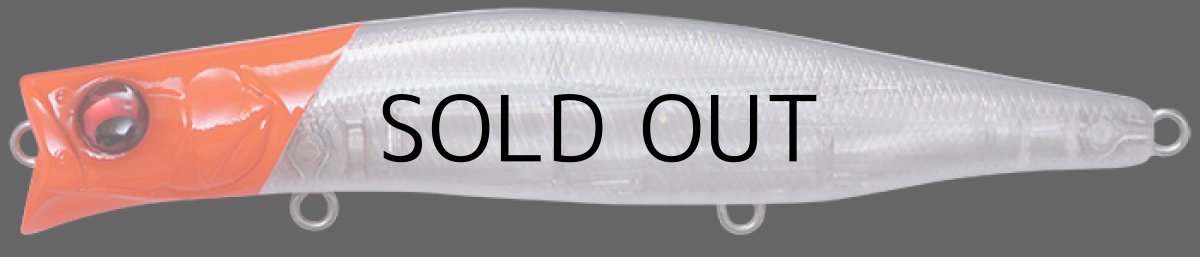 画像4: メガバス カゲロウ124F：GP RED HEAD【ネコポス配送可】 (4)