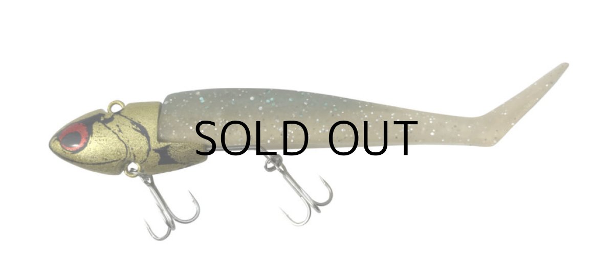 画像2: コアマン VJ-22 バイブレーションジグヘッド:#046 ゴールドヘッド/シャローイワシ(シャンパンゴールド/パール薄グリーン)【ネコポス配送可】 (2)