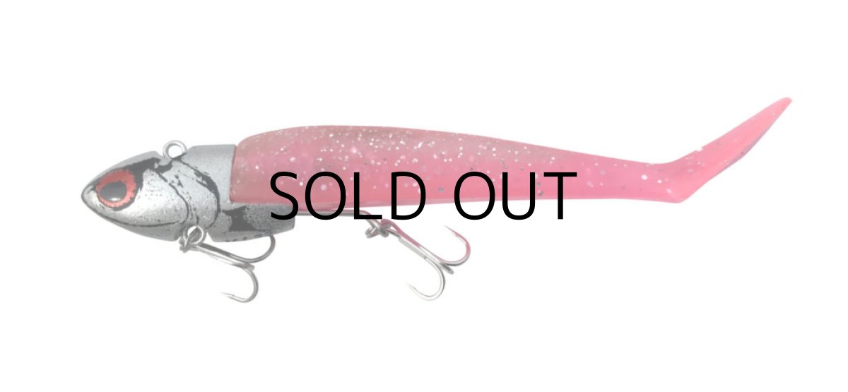 画像2: コアマン VJ-22 バイブレーションジグヘッド:#008 シルバーヘッド/ピンクバック(ピンク/シルバー)【ネコポス配送可】 (2)