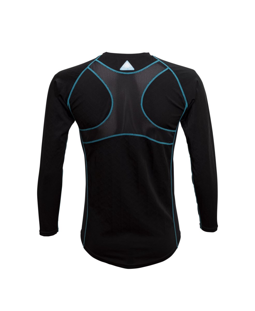 画像3: リベルタ フリーズテック 冷却インナーシャツ長袖インナーシャツ(丸首):ブラックXLサイズ■ネコポス対象外■ (3)