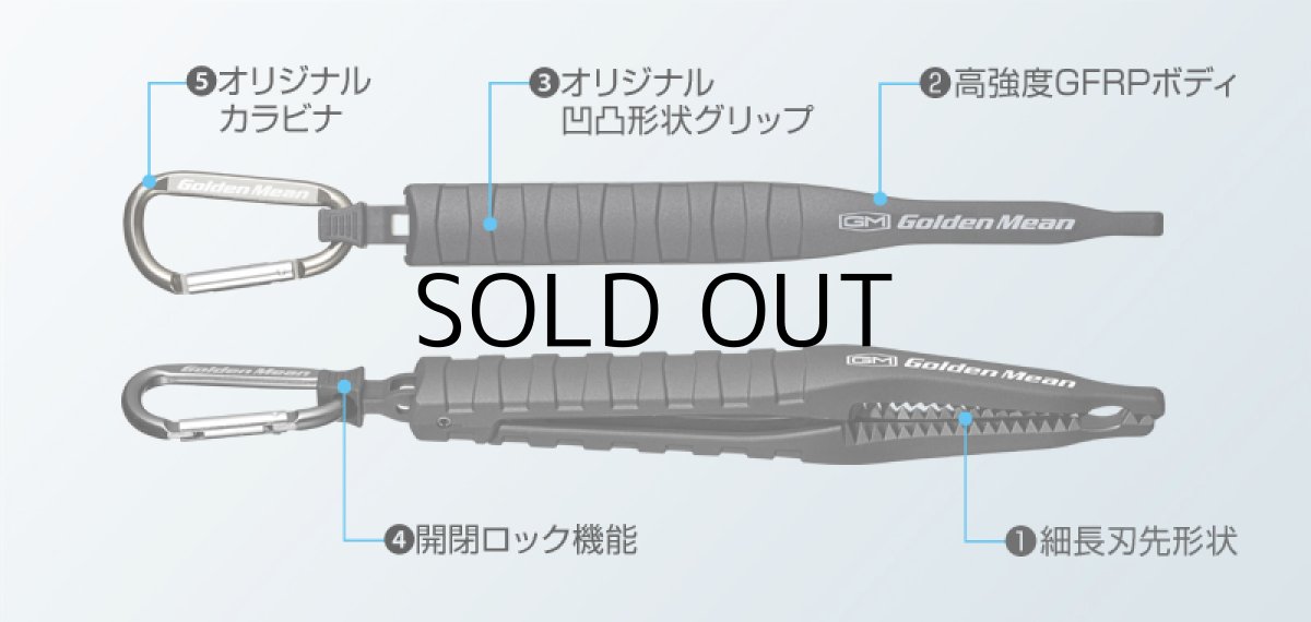 画像2: ゴールデンミーン GMキャプチャーグリップ：グレー■ネコポス対象外■ (2)