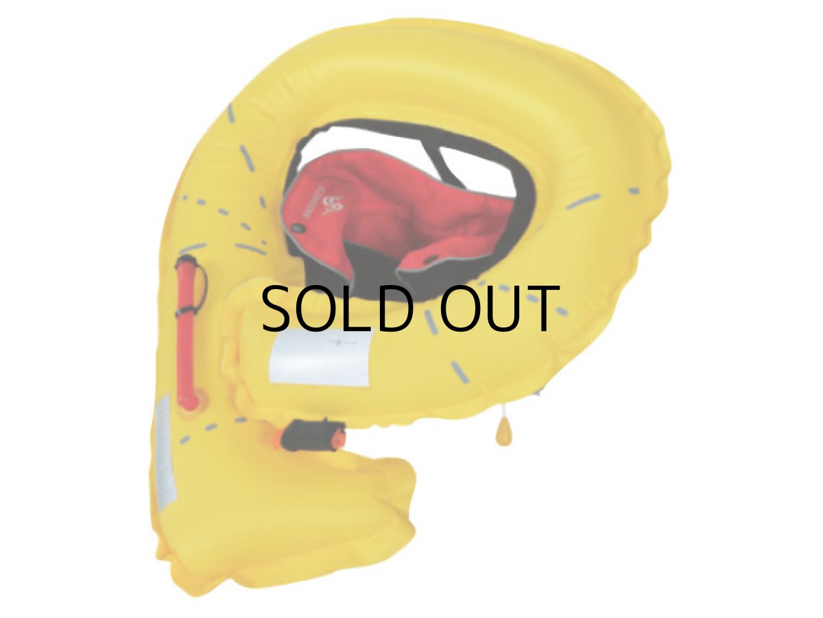 画像2: ブルーストーム 膨脹式ライフジャケット（水感知機能付き）BSJ-5520RS：ブラック×ブルー■ネコポス対象外■ (2)