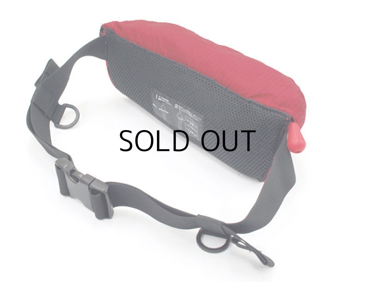 画像2: ブルーストーム 膨脹式ライフジャケット（水感知機能付き）BSJ-4320RS：ブラック ■ネコポス対象外■ (2)