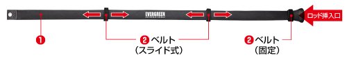 他の写真1: エバーグリーン EGロッドメッシュカバー ■ネコポス対象外■