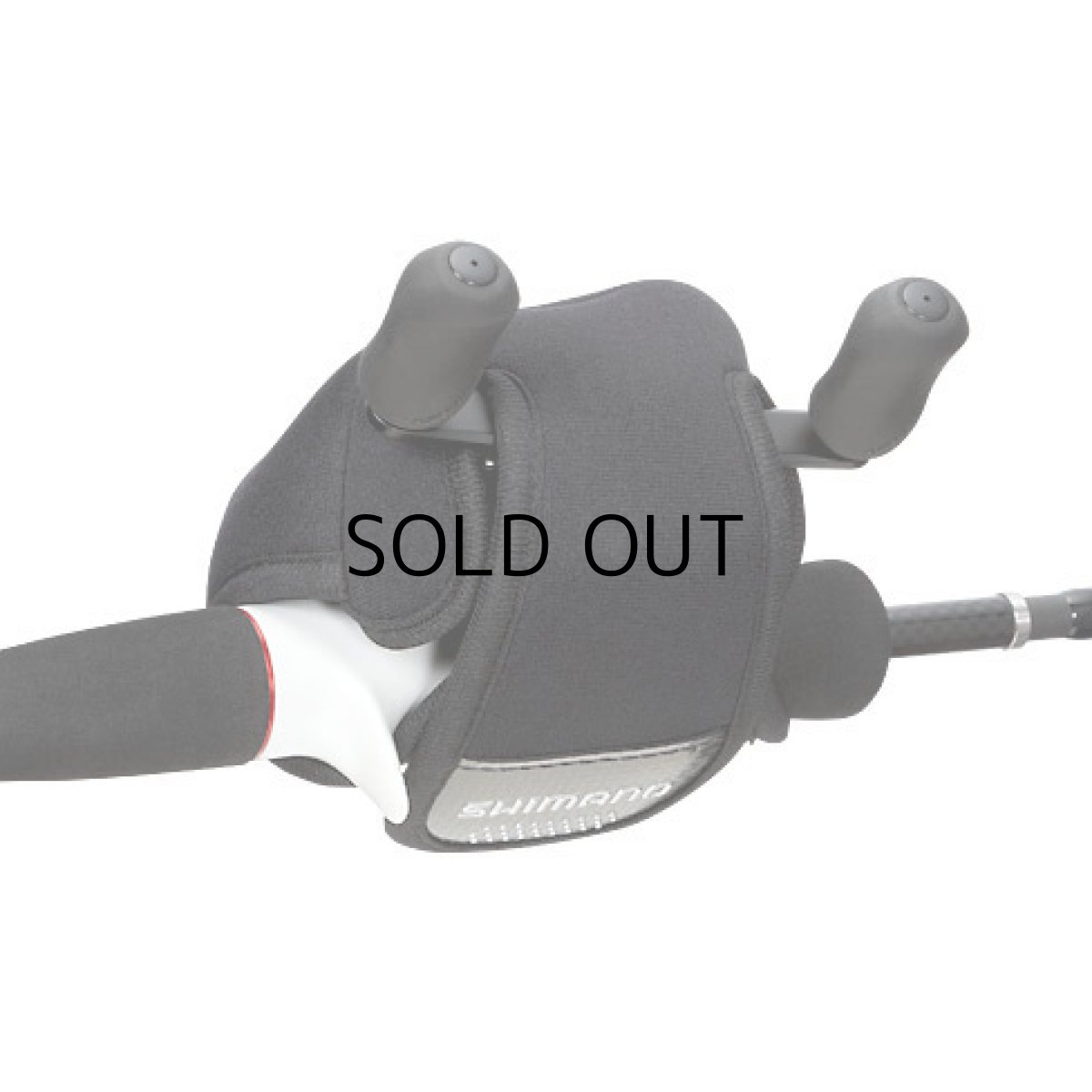 画像2: シマノ リールガード（ベイト用）PC-030L：ブラック Sサイズ【ネコポス配送可】 (2)