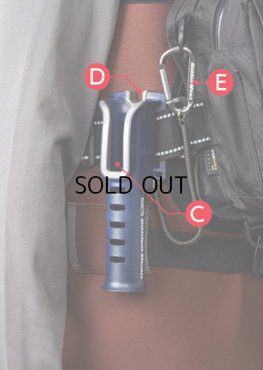 画像2: ゴールデンミーン GMロッドポストDX:ブラック■ネコポス対象外■ (2)