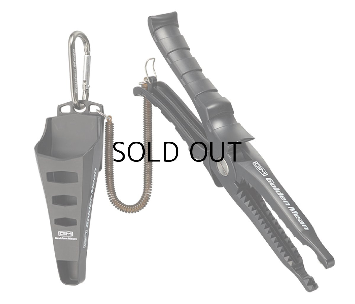 画像1: ゴールデンミーン GMキャプチャーシザース＋ホルダーセット：ブラック■ネコポス対象外■ (1)