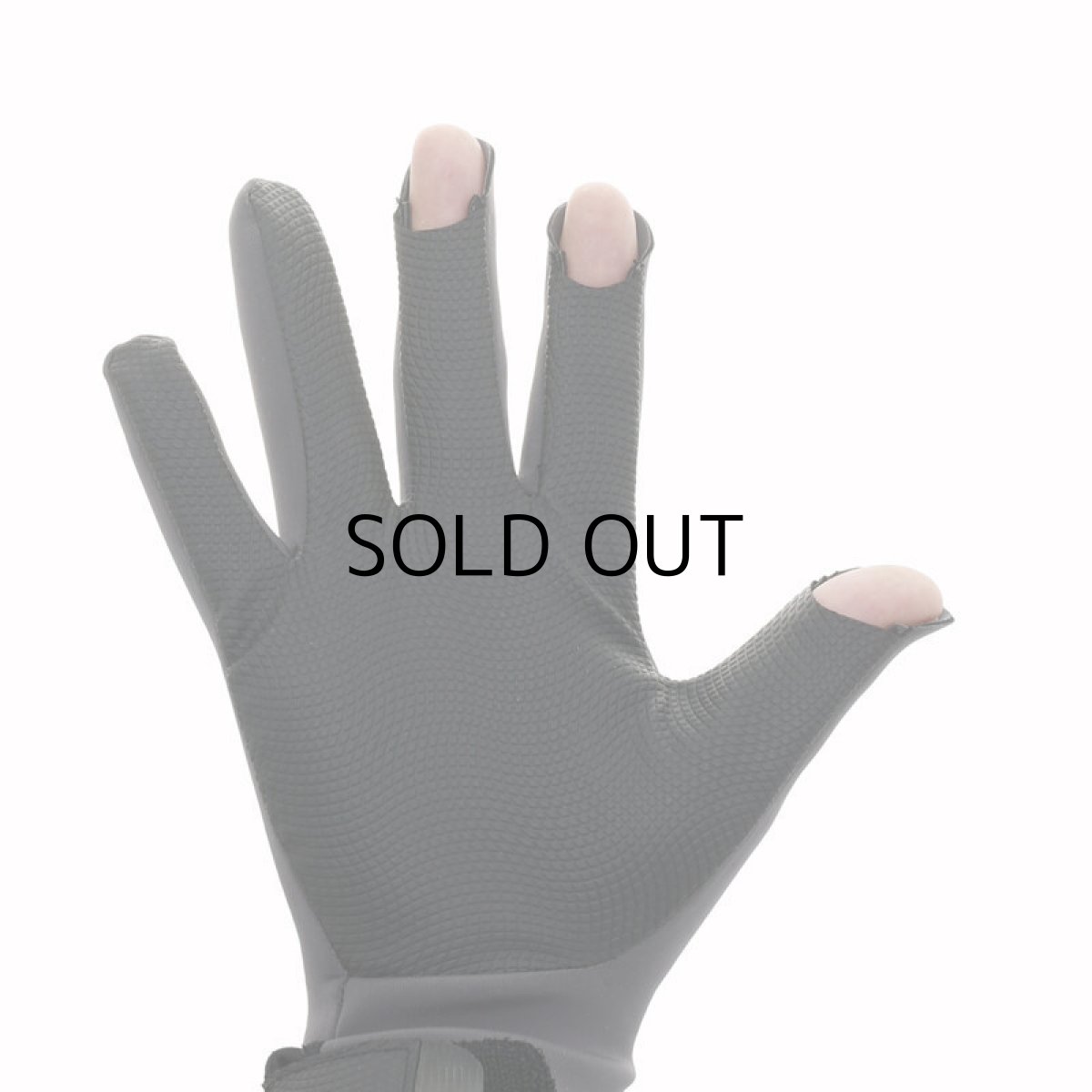 画像2: 【SALE】リトルプレゼンツ CR3フィンガーレスグローブ（AC-142）：チャコールグレイ Mサイズ【ネコポス配送可】 (2)