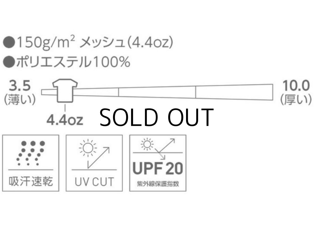 画像3: 釣り助 オリジナルドライTシャツ：半袖/ネイビー/LLサイズ■ネコポス対象外■ (3)