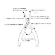 画像2: がまかつ マイクロスプリットリングプライヤー15cm LE-126■ネコポス対象外■ (2)
