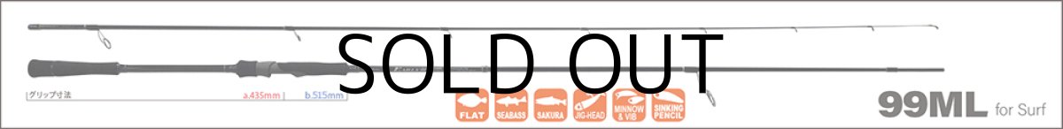 画像3: [ロッド]ヤマガブランクス アーリー99ML for サーフ■ネコポス対象外■ (3)
