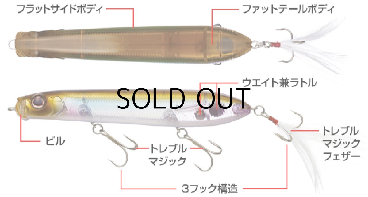 画像2: エバーグリーン シャワーブローズビッグママ(シーバスカラー)：＃788 マットチャート■ネコポス対象外■ (2)