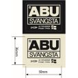 画像2: アブガルシア Abu Water Proof Svangsta Sticker 50mm（ABU防水スヴァングスタステッカー 50mm）【ネコポス配送可】 (2)