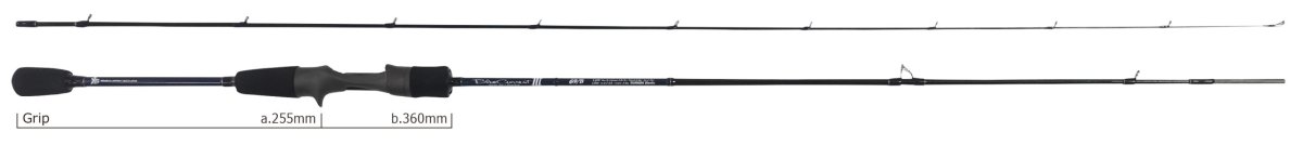 画像3: [ロッド]ヤマガブランクス ブルーカレントIII BlueCurrentIII 69/B■ネコポス対象外■ (3)