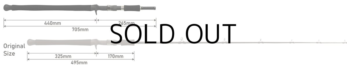 画像2: [ロッド]リップルフィッシャー SilverStream Long Handle（60 Optional Parts）■ネコポス対象外■ (2)