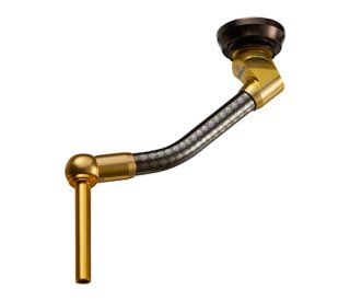 ★☆スタジオコンポジット　カーボンハンドル　RC-DC 90mm ゴールド　美品 ☆在庫限り3000円OFF！☆【スタジオコンポジット/スタンダード