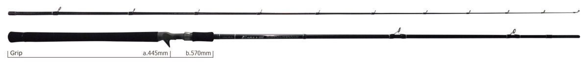 画像2: [ロッド]ヤマガブランクス アーリー 105MMH/Bait forサーフ■ネコポス対象外■ (2)