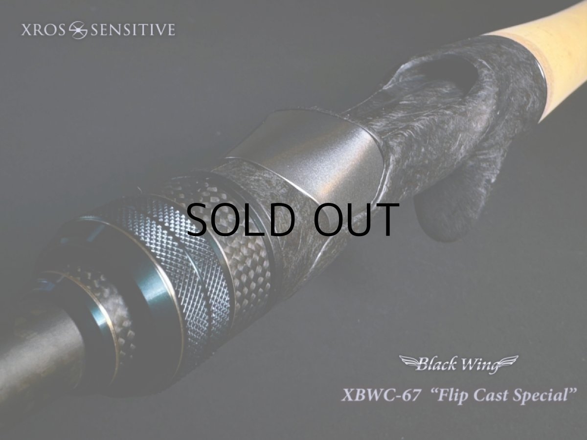 画像1: [ロッド]ジーテック G-TEC XrosSensitive BlackWing XBWC-67 The"Flip Cast Special"（ベイトキャスティングロッド）■ネコポス対象外■ (1)