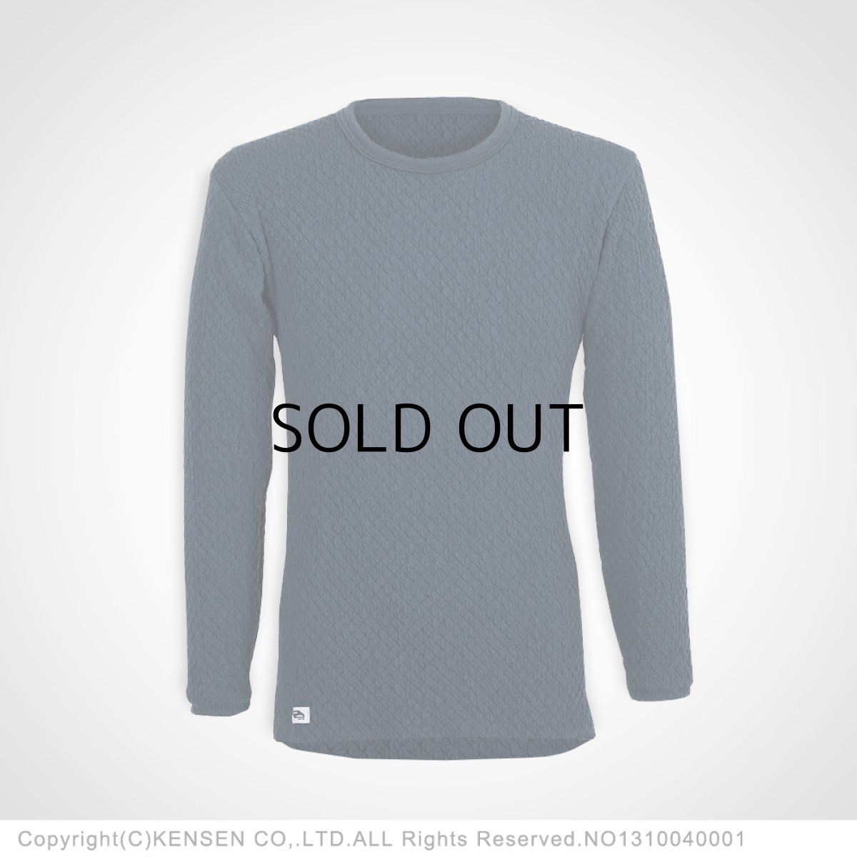 画像8: ひだまり本舗 チョモランマ 紳士長袖丸首シャツ(ネービー):LLサイズ■ネコポス対象外■ (8)