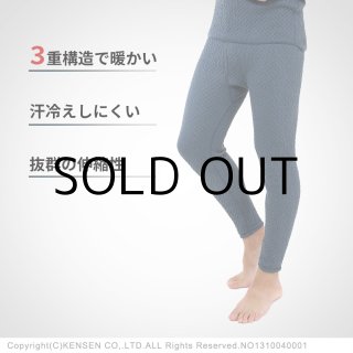 ひだまり本舗 チョモランマ 紳士ズボン下（ネービー）：Lサイズ