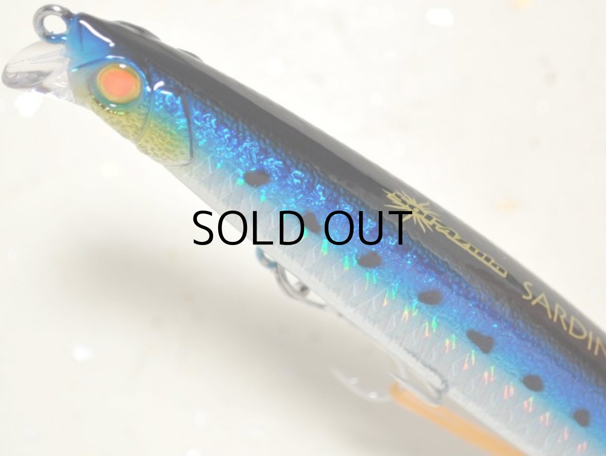 画像2: マングローブスタジオ サルディナ127F：BH-02 マイワシ（ボーダーホロ）■ネコポス対象外■ (2)