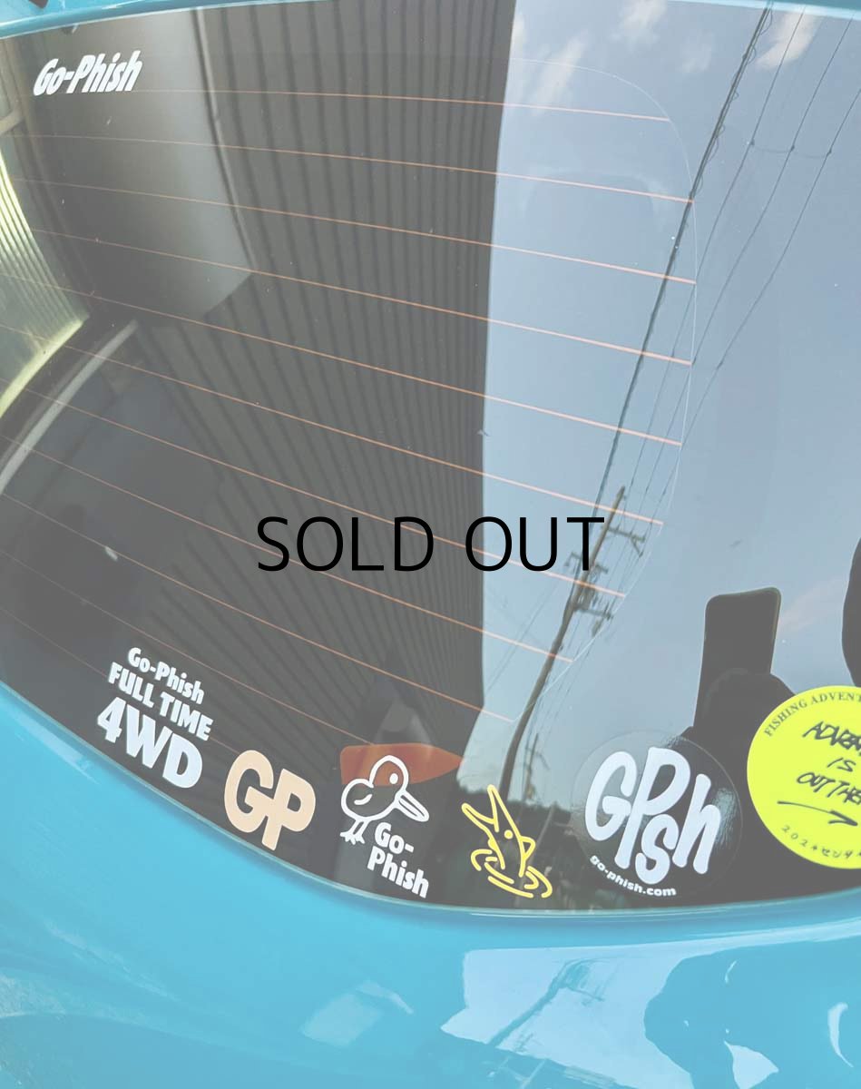 画像3: Go-Phish ゴーフィッシュ 2WDステッカー：WH【ネコポス配送可】 (3)