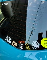 画像3: Go-Phish ゴーフィッシュ 4WDステッカー：BK【ネコポス配送可】 (3)