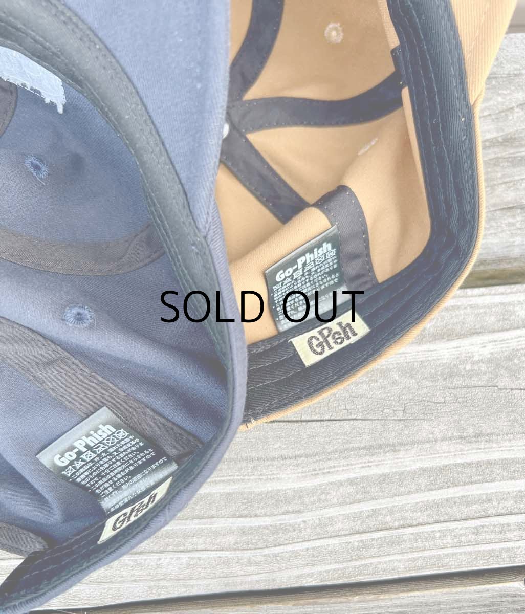 画像3: Go-Phish ゴーフィッシュ ラウンドキャップ2：ベージュ■ネコポス対象外■ (3)