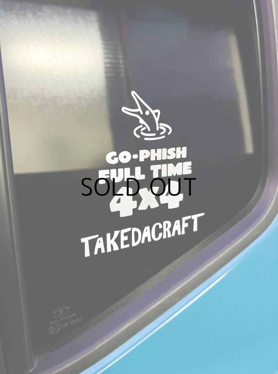 画像4: Go-Phish ゴーフィッシュ 2WDステッカー：WH【ネコポス配送可】 (4)