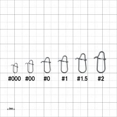 画像4: がまかつ 80721-000-0 Tiスナップワイド：＃000（8個入）【ネコポス配送可】 (4)