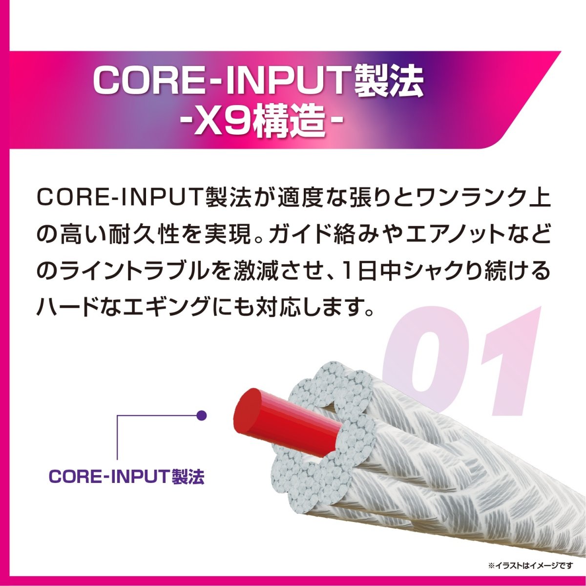 画像4: バリバス アバニ エギング マックスパワーPE X9：0.6号 200m【ネコポス配送可】 (4)