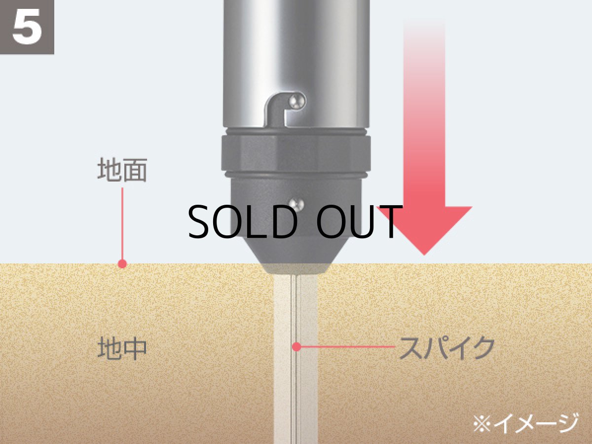 画像7: ゴールデンミーン GMサーフロッドスタンド：ブラック■ネコポス対象外■ (7)