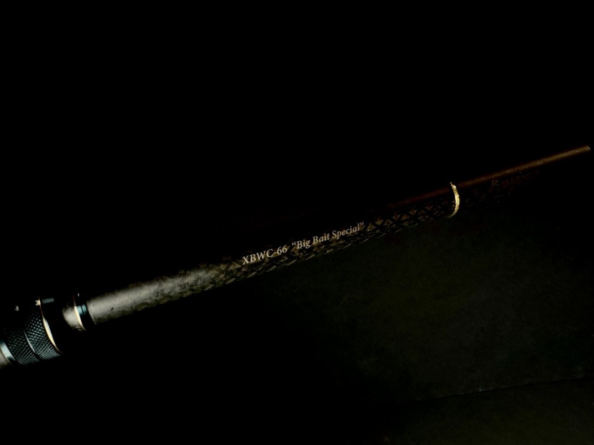 画像8: [ロッド]ジーテック G-TEC XrosSensitive BlackWing XBWC-66 The"Big Bait Special"（ベイトキャスティングロッド）■ネコポス対象外■ (8)