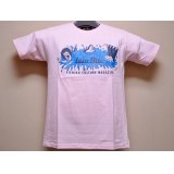 SUSPEND-CLOTHING Low Bite Tシャツ：ライトピンク Sサイズ■ネコポス対象外■