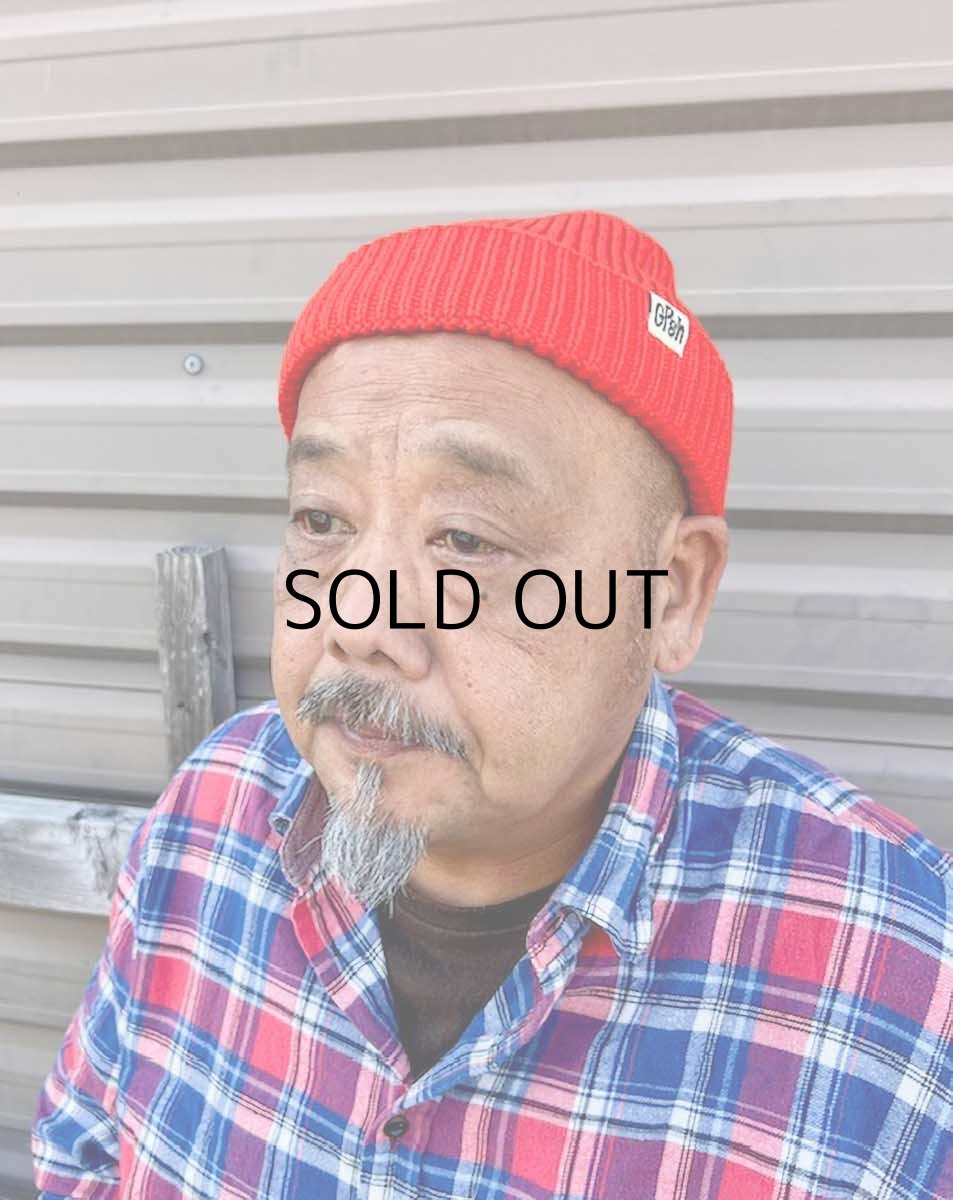 画像3: Go-Phish ゴーフィッシュ Beanie：＃オレンジレッド【ネコポス配送可】 (3)