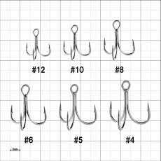 画像3: がまかつ 68959 スタンダードトレブルS-SP MH（HPS）：＃1（6本入り）■ネコポス対象外■ (3)