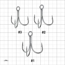 画像4: がまかつ 68959 スタンダードトレブルS-SP MH（HPS）：＃1（6本入り）■ネコポス対象外■ (4)