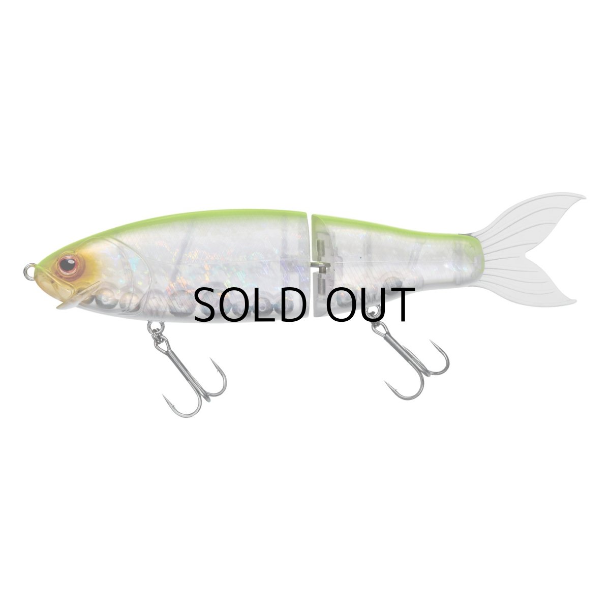 画像1: がまかつ ラフィン250：#4 シースルーチャートバック■ネコポス対象外■ (1)