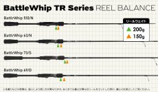 画像5: [ロッド]ヤマガブランクス バトルウィップ TR510/N Type-N（No Look） ■ネコポス対象外■ (5)
